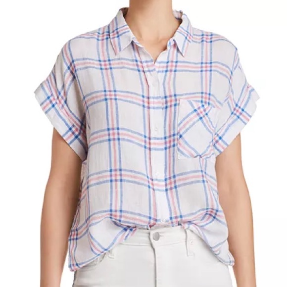 Rails Whitney Plaid Shirt size M - Picture 3 of 8